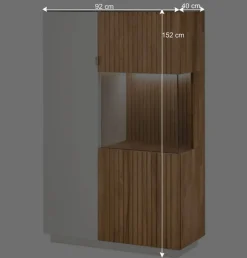 Wohnen Wohnwände<Designer TV Wohnwand in Weiß - Miloris (dreiteilig)