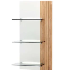 Wohnen Wohnwände<Designer TV Wohnwand in Weiß - Miloris (dreiteilig)