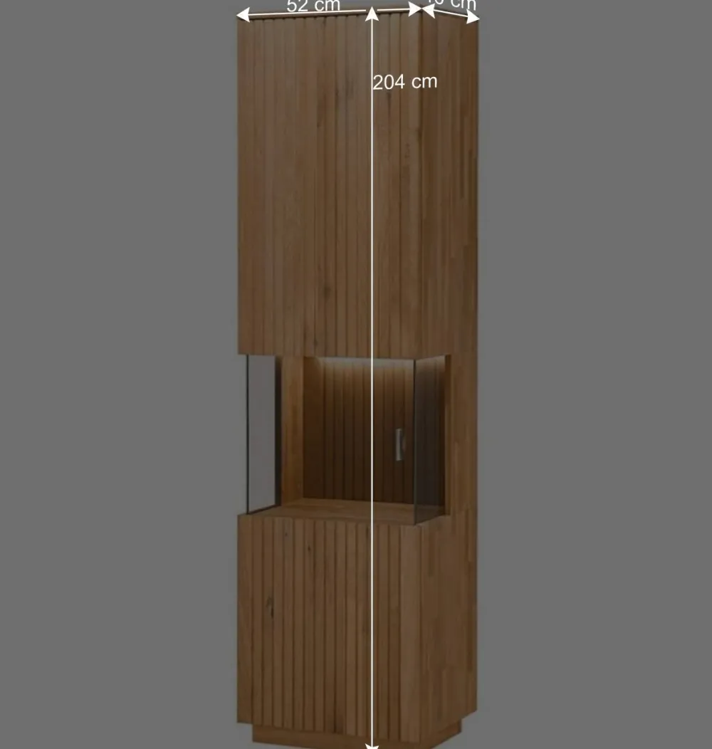 Wohnen Wohnwände<Designer Wohnwand Möbel 290 cm breit - Miloris (dreiteilig)