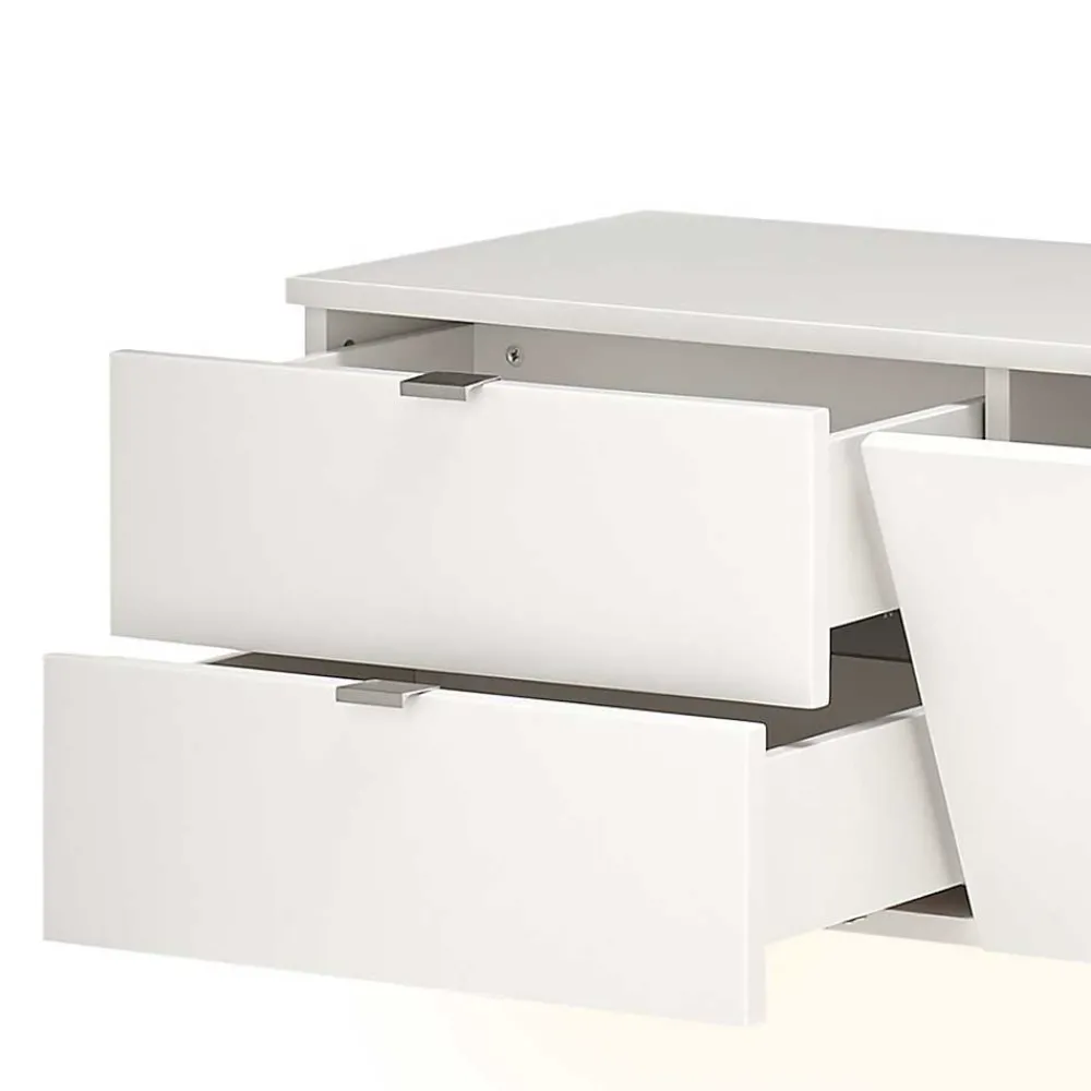 Wohnen Wohnwände<Designer Wohnwand Möbel 290 cm breit - Miloris (dreiteilig)
