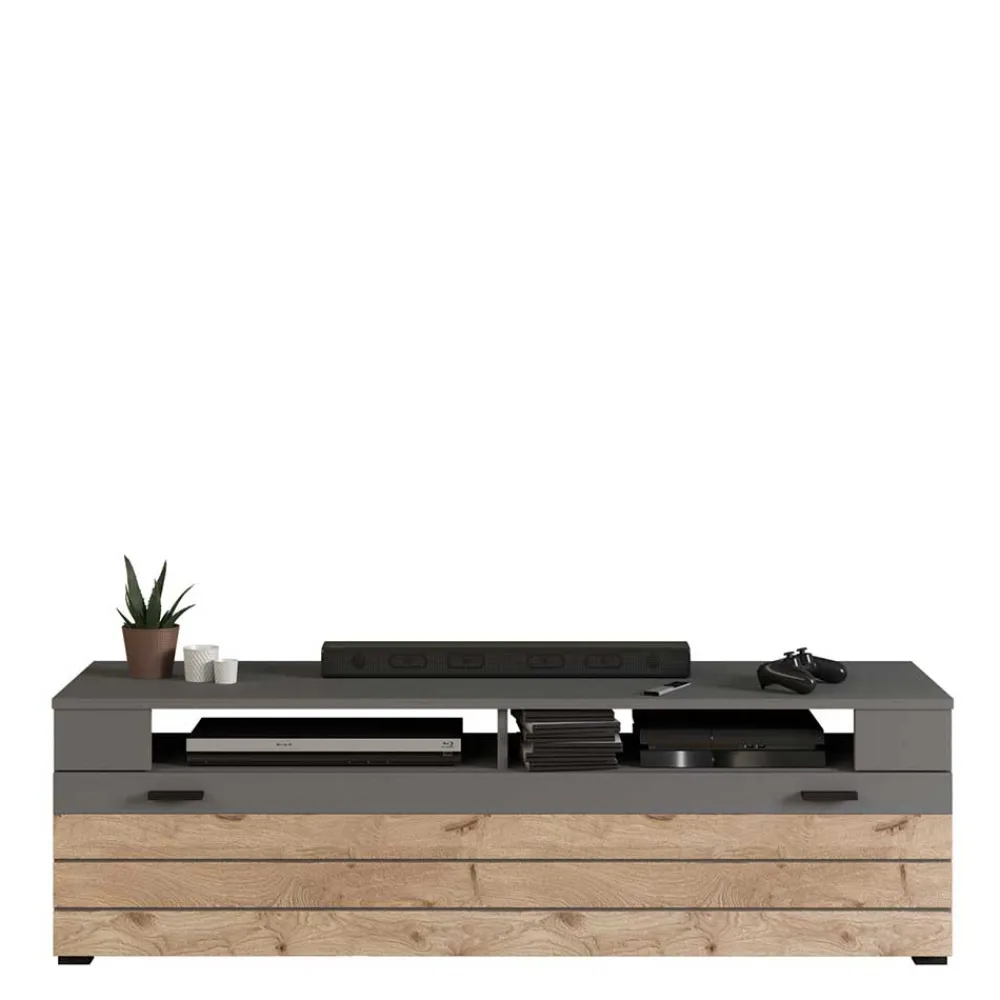 Wohnen Wohnwände<Designer Wohnwand Möbel 320 cm breit - Scarlett (dreiteilig)