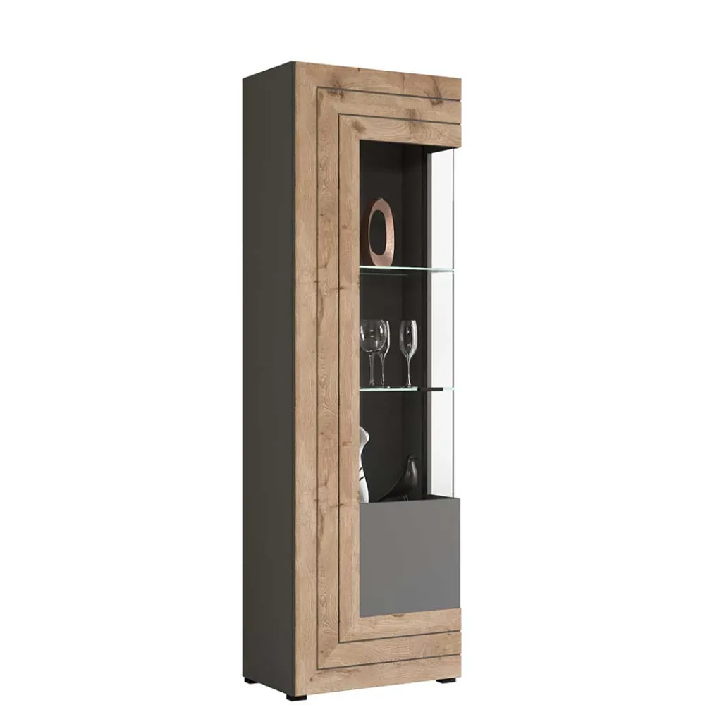 Wohnen Wohnwände<Designer Wohnwand Möbel 320 cm breit - Scarlett (dreiteilig)