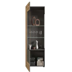 Wohnen Wohnwände<Designer Wohnwand Möbel 320 cm breit - Scarlett (dreiteilig)