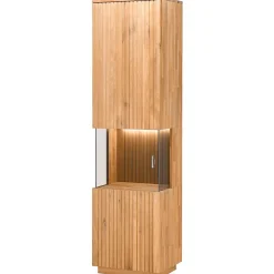 Wohnen Wohnwände<Designer Wohnwand Möbel mit LED - Cruzca (dreiteilig)