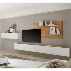 Wohnen Wohnwände<Designer Wohnwand Möbelset - Nonessia (vierteilig)