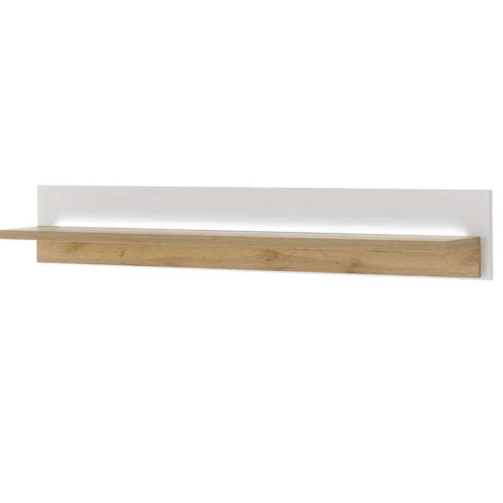 Wohnen Wohnwände<Designer Wohnwand mit LED Beleuchtung - Racelyn (vierteilig)