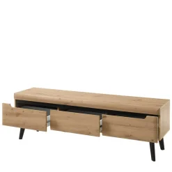 Wohnen Wohnwände<Designer Wohnwand Scandi Chic - Olcian (vierteilig)