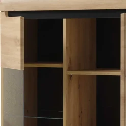 Wohnen Wohnwände<Designer Wohnwand Scandi Chic - Olcian (vierteilig)