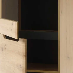 Wohnen Wohnwände<Designer Wohnwand Scandi Chic - Olcian (vierteilig)