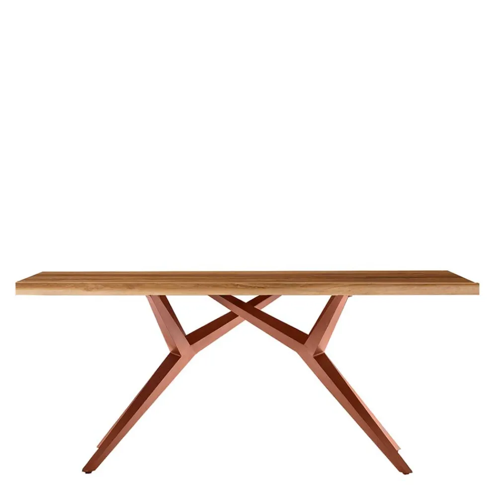 Wohnen Tische<Design-Esstisch aus Altholz Teak - Canarie