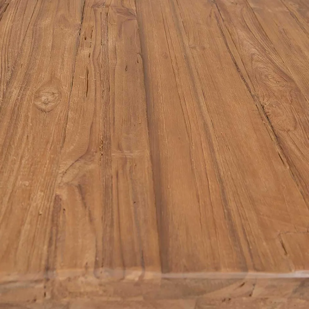 Wohnen Tische<Design-Esstisch aus Altholz Teak - Canarie