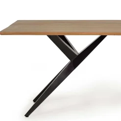 Wohnen Tische<Design-Esstisch mit Massivholzplatte Akazie - Annipurk