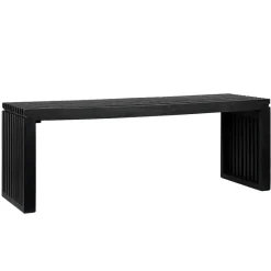 Wohnen Sitzbank<Design-Garderobenbank in Schwarz - Andarina