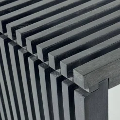 Wohnen Sitzbank<Design-Garderobenbank in Schwarz - Andarina