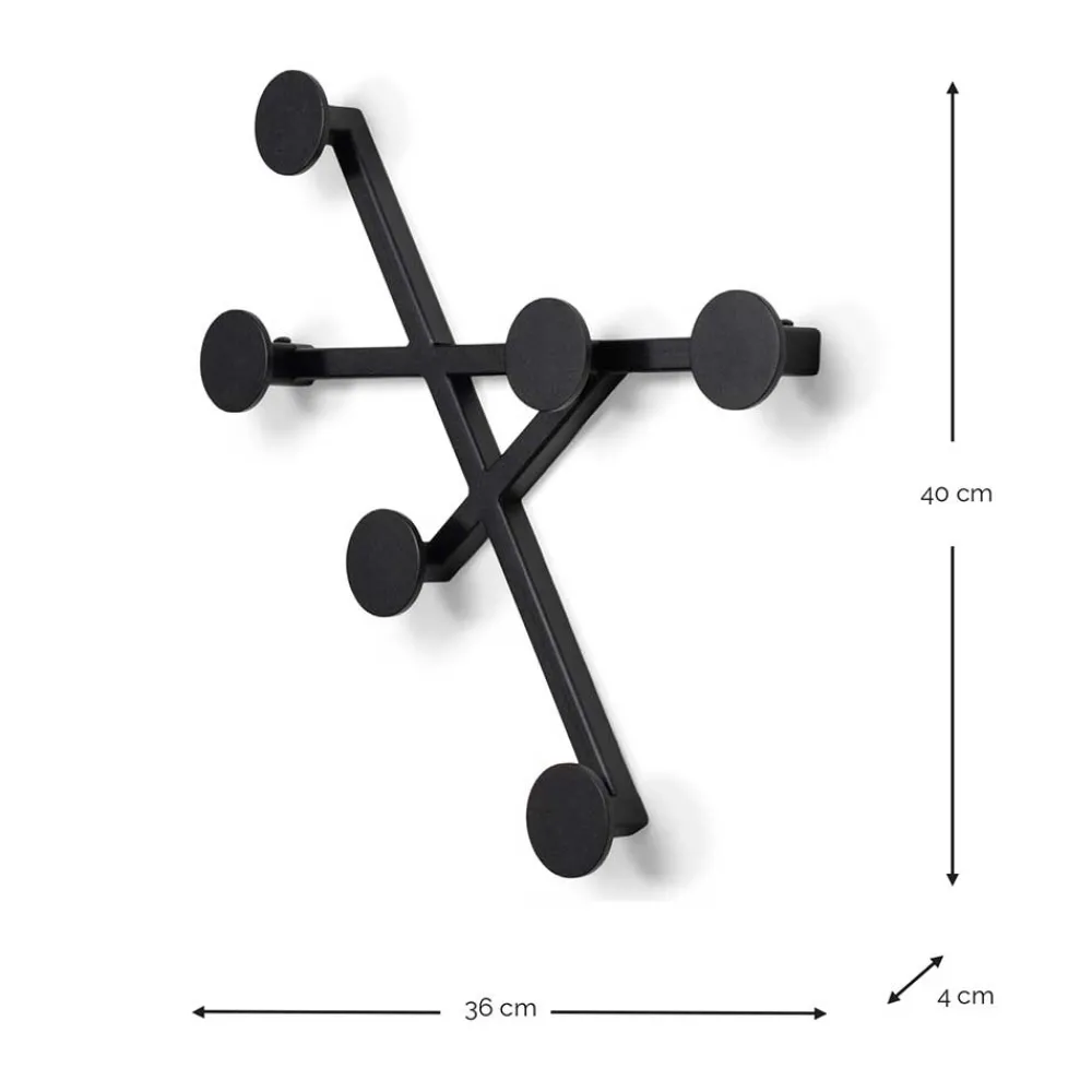 Wohnen Garderoben<Design-Hängegarderobe aus Stahl - Wetrano