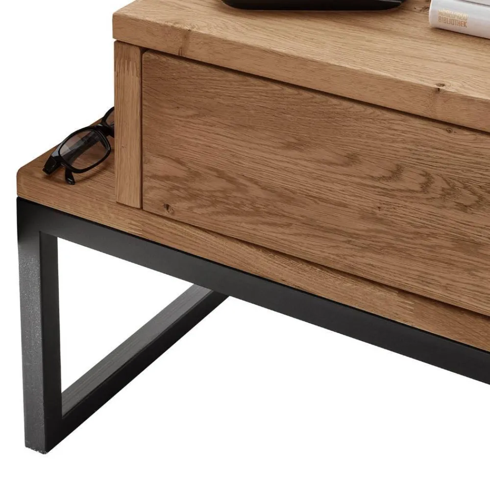 Wohnen Kommoden<Design-Nachttisch aus Wildeiche Massivholz - Sangre