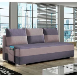 Wohnen Sofas<Design-Schlafsofa in Mauve und Altrosa - Mamboria