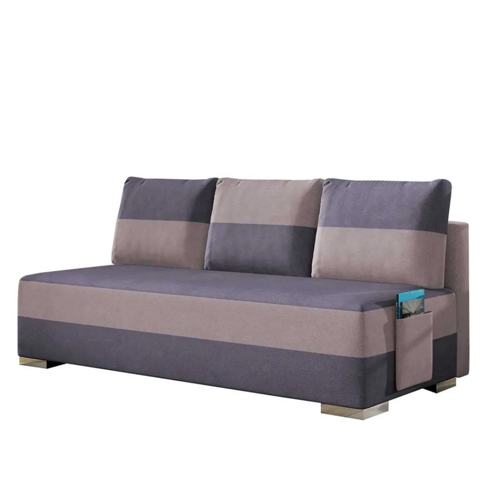 Wohnen Sofas<Design-Schlafsofa in Mauve und Altrosa - Mamboria