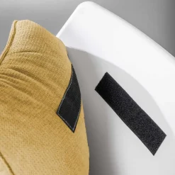 Wohnen Sessel|Stühle<Designsessel in Gelb und Weiß - Navarra (2er Set)