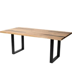 Wohnen Tische<Designtisch aus Eiche mit Baumkanten - Slavidra
