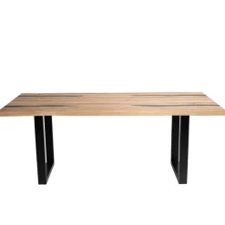 Wohnen Tische<Designtisch aus Eiche mit Baumkanten - Slavidra