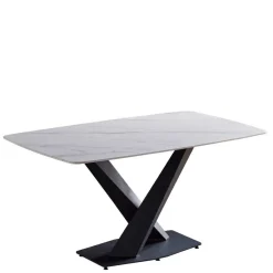 Wohnen Tische<Designtisch aus Sinterstein Marmor Weiß - Jonathan