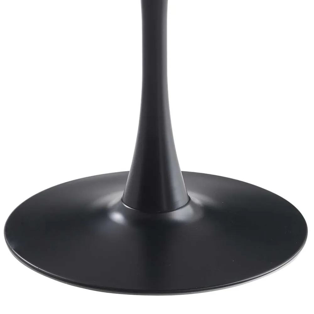 Wohnen Tische<Designtisch aus Sinterstein mit Trompetenfuß - Memphis