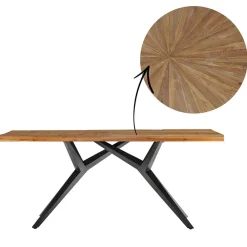Wohnen Tische<Designtisch aus Teak Altholz - Marosso