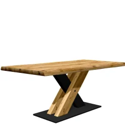 Wohnen Tische<Designtisch mit Naturkante aus Eiche - Ligurian