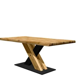 Wohnen Tische<Designtisch mit Naturkante aus Eiche - Ligurian