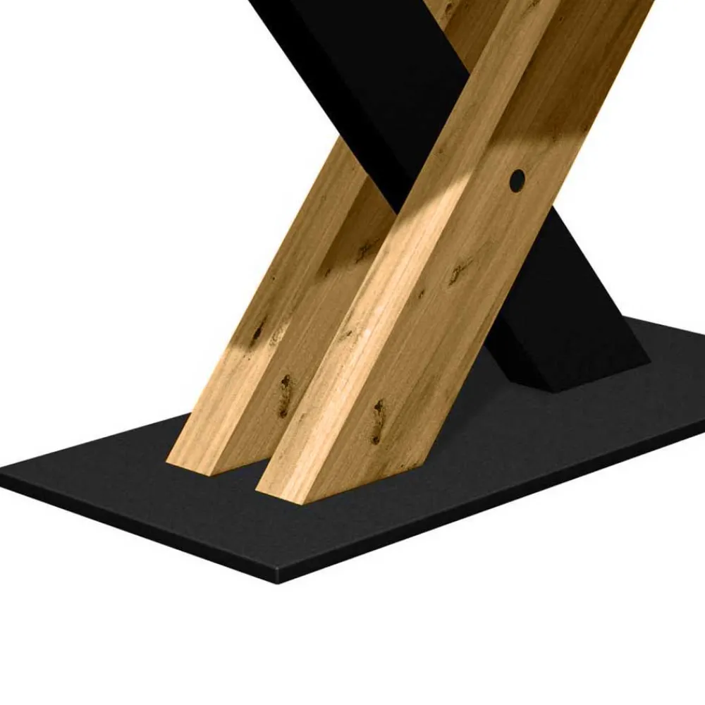Wohnen Tische<Designtisch mit Naturkante aus Eiche - Ligurian