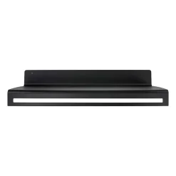 Wohnen Garderoben<Design-Wandgarderobe aus Stahl in Schwarz - Salamanca