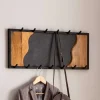 Wohnen Garderoben<Design-Wandgarderobe mit 13 Kleiderhaken - Samuel