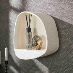 Wohnen Regale<Design-Wandregal in Beige - Mayo