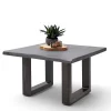 Wohnen Tische<Design-Wohnzimmertisch mit grauer Holzplatte - Flaciona