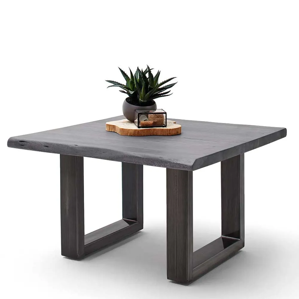 Wohnen Tische<Design-Wohnzimmertisch mit grauer Holzplatte - Flaciona
