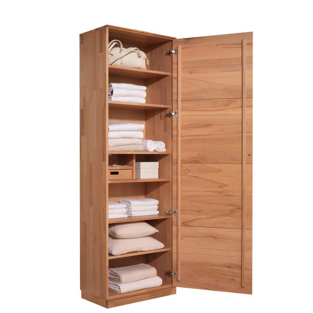 Wohnen Schränke<Dielenkleiderschrank Coestra aus Kernbuche Massivholz