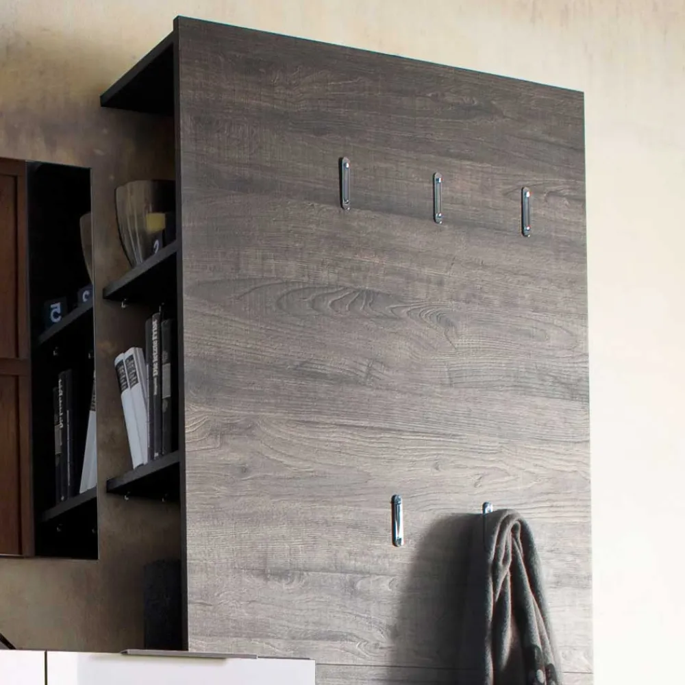 Wohnen Garderoben<Dielenmöbel Satumare in Braun Wenge Dekor (dreiteilig)
