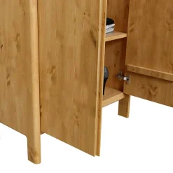 Wohnen Garderoben<Dielenschrank & Spiegel & Lowboard - Etvina (dreiteilig)