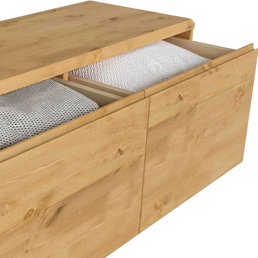 Wohnen Garderoben<Dielenschrank & Spiegel & Lowboard - Etvina (dreiteilig)