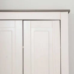 Wohnen Schränke<Dielenschrank in Weiß mit Grau - Lucasario
