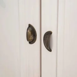 Wohnen Schränke<Dielenschrank in Weiß mit Grau - Lucasario