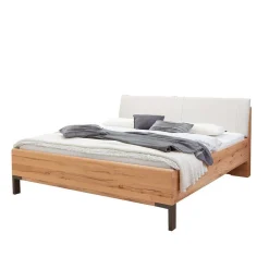 Wohnen Betten<Doppelbett im Set mit Nachtkommoden - Krofun (dreiteilig)