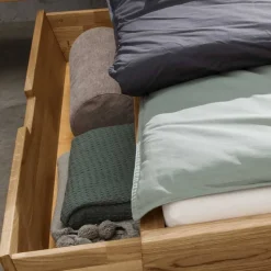 Wohnen Betten<Doppelbett mit Nachtkonsolen Set - Aryvano (dreiteilig)