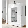 Wohnen Vitrinen<Doppeltür Designvitrine in Weiß - Vascaub