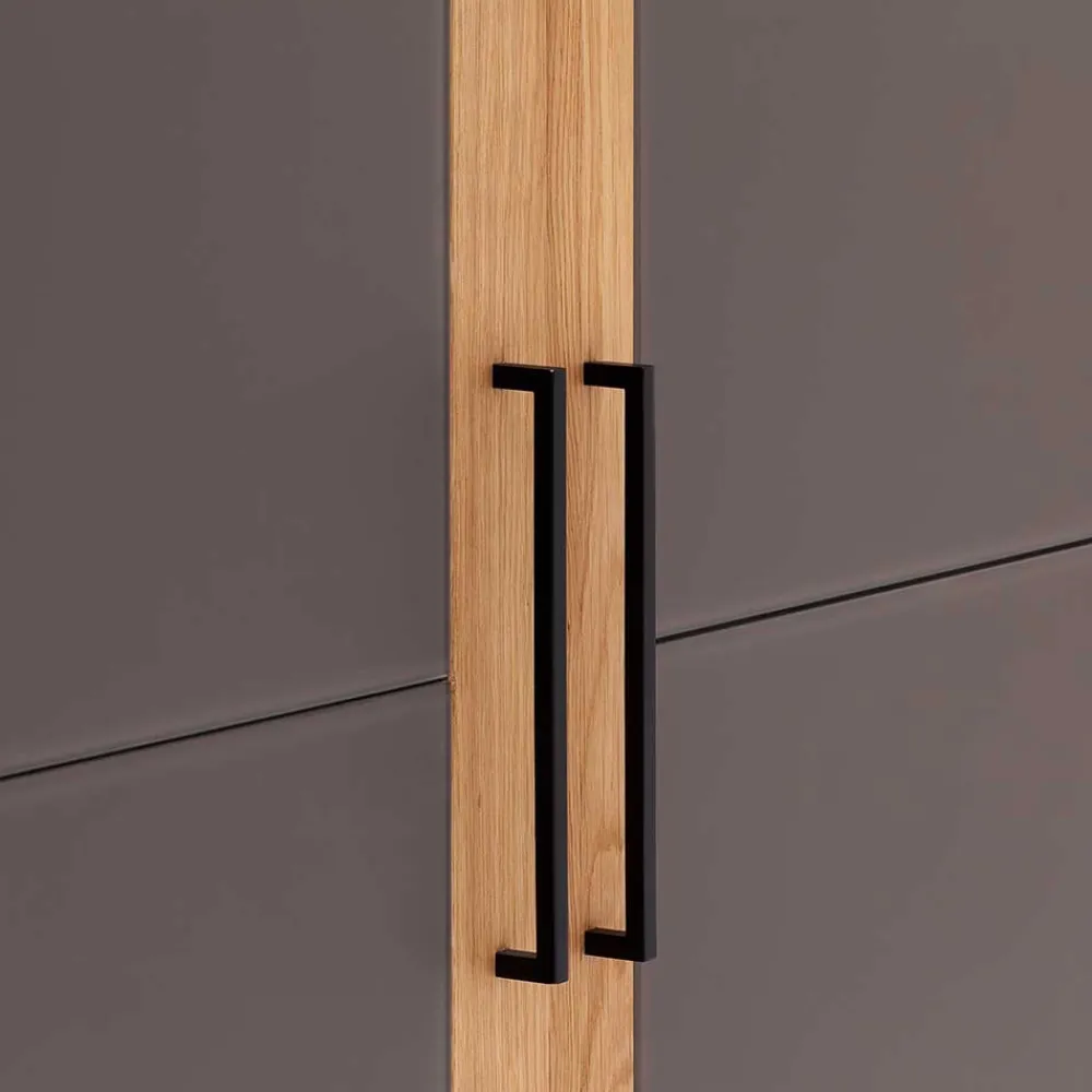 Wohnen Kleiderschränke<Doppeltür Kleiderschrank aus massivem Holz - Zaisan