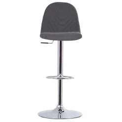 Wohnen Hocker<Drehbare Barstühle in Anthrazit - Typon (2er Set)