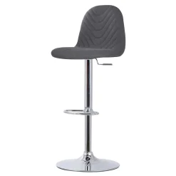 Wohnen Hocker<Drehbare Barstühle in Anthrazit - Typon (2er Set)