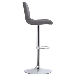Wohnen Hocker<Drehbare Barstühle in Anthrazit - Typon (2er Set)