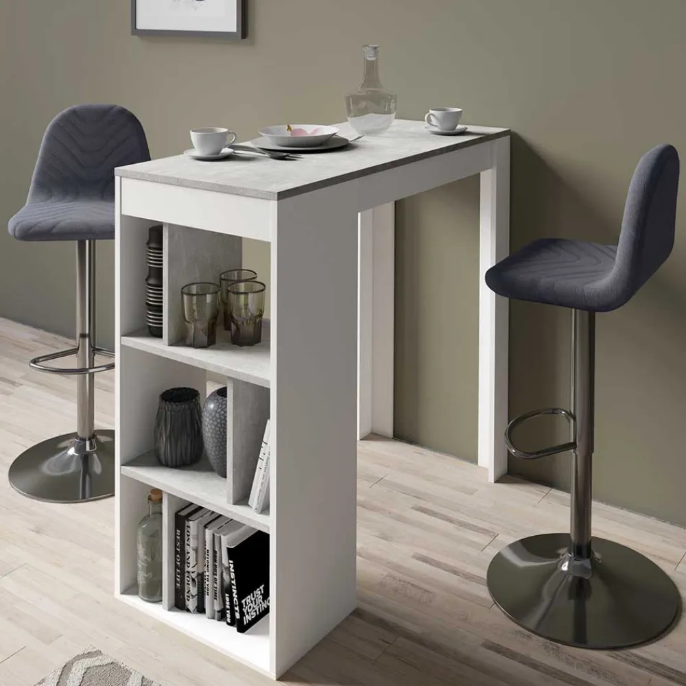 Wohnen Hocker<Drehbare Barstühle in Anthrazit - Typon (2er Set)